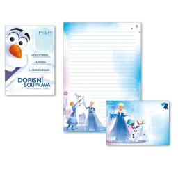 Dopisní papír Frozen Disney...