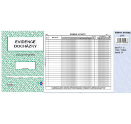 Tiskopisy Evidence docházky...