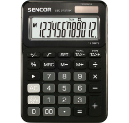 Kalkulačka SENCOR 372T/BK Fast