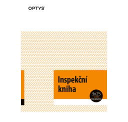 Inspekční kniha 1257 OPTYS