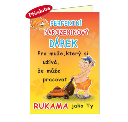 Gratulace humor D189 k...