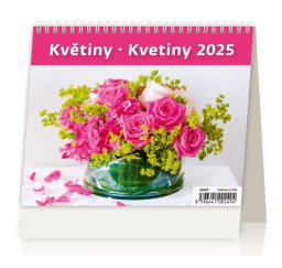 Kalendář 2025 Květiny -...