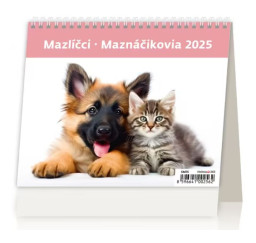 Kalendář 2025 Mazlíčci -...