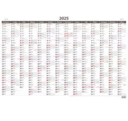 Kalendář 2025 Plánovací...