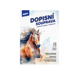 dopisní papír barevný LUX...
