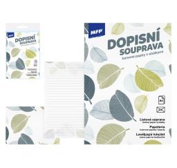 dopisní papír barevný LUX...