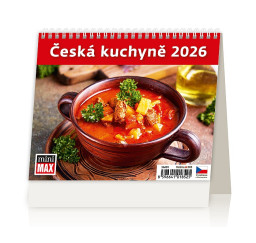 Kalendář 2026 stolní Česká...