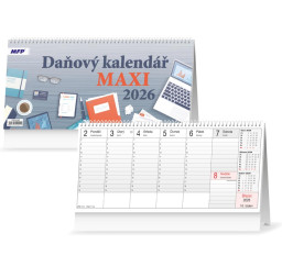 kalendář 2026 stolní Daňový...