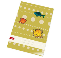 Sešit 424 linka A4 bezdřevý...