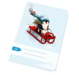 Sešit 520 A5 čistý bezdřevý...