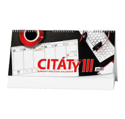 Kalendář 2026 stolní Citáty...