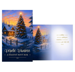 vánoční přání V24-503 T...