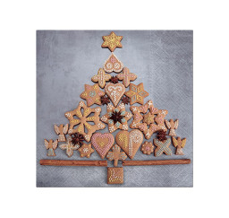 vánoční ubrousky P 33x33...