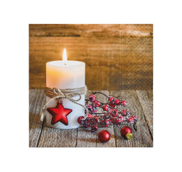 vánoční ubrousky P 33x33...