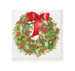 vánoční ubrousky P 33x33...