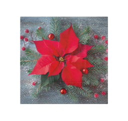 vánoční ubrousky P 33x33...