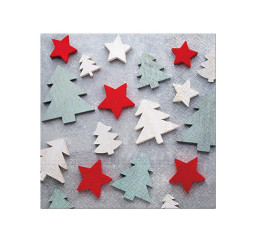 vánoční ubrousky P 33x33...