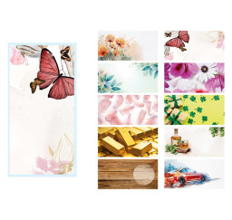 Obálka potisk dlouhá DL mix...