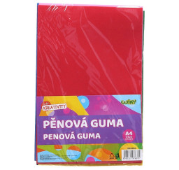 Pěnová guma A4 20x30 mix...
