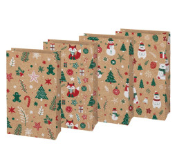 vánoční sáček papírový...