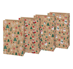 vánoční sáček papírový...