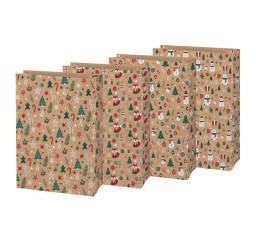 vánoční sáček papírový...