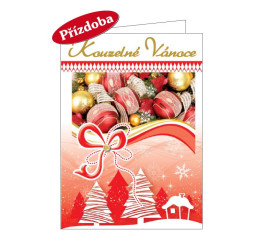 Vánoční gratulace typ F mix...