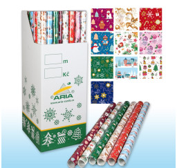 Vánoční papír 70 x 300 cm...