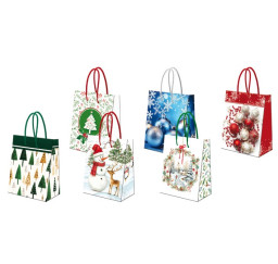 Vánoční taška papírová 11 x...