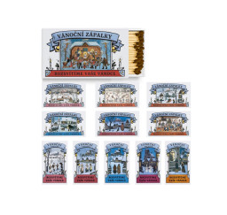 vánoční zápalky dlouhé...