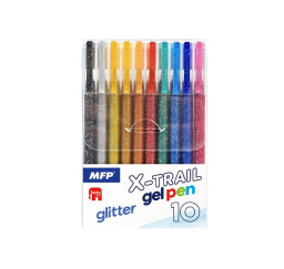 gelové pero set BS 10ks...