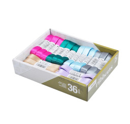 stuha 3m x 1,2cm box mix 1...