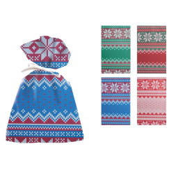 vánoční sáček 16x25cm...