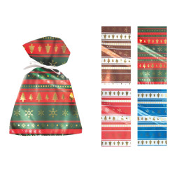 vánoční sáček 16x25cm...