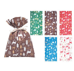 vánoční sáček 25x40cm...