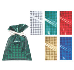 vánoční sáček 25x40cm Shiny...