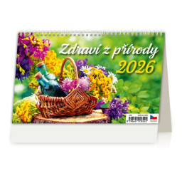 kalendář 2026 stolní Zdraví...