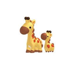 3D Sticker Model ZOO...