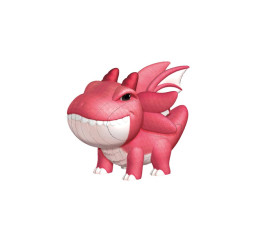 3D Sticker Model Ještěrky...