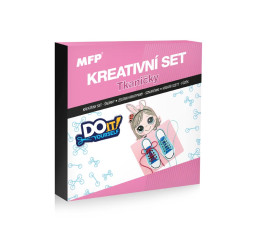 kreativní set - tkaničky...