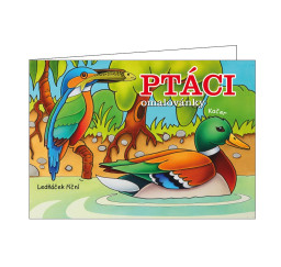 omalovánky Ptáci A5 Aria