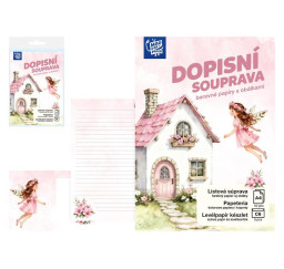 dopisní papír barevný LUX...