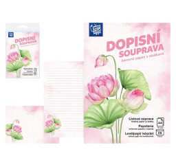 dopisní papír barevný LUX...