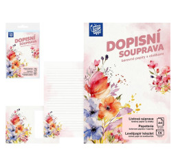 dopisní papír barevný LUX...