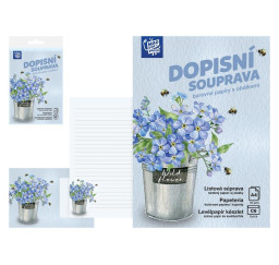 dopisní papír barevný LUX...