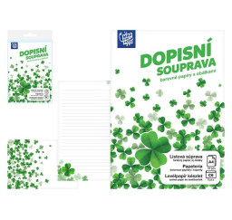 dopisní papír barevný LUX...