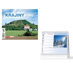kalendář 2027 stolní mini...