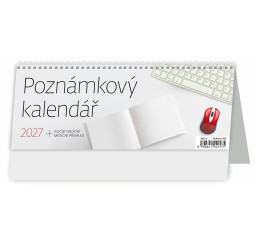 Kalendář 2027 Poznámkový...