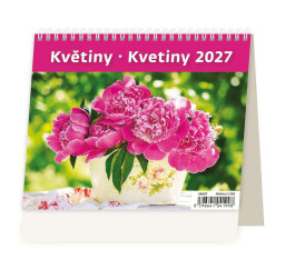 Kalendář 2027 Květiny...