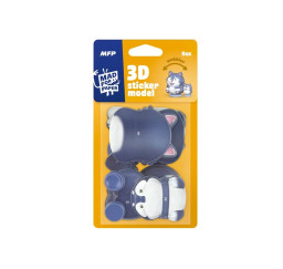 3D Sticker Model wobbler...